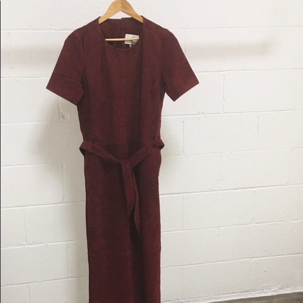 Just Female Rufus Jumpsuit In Oxblood - Picture 3 of 7